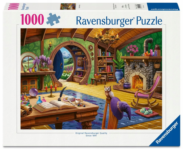 Puzzle Urocza chatka 1000 elementów Ravensburger