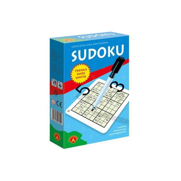 Sudoku Dla Dzieci Mini Gra Logiczna 4+ Alexander 1350