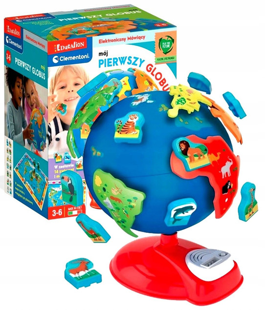 Clementoni Interaktywny globus przedszkolaka 50757