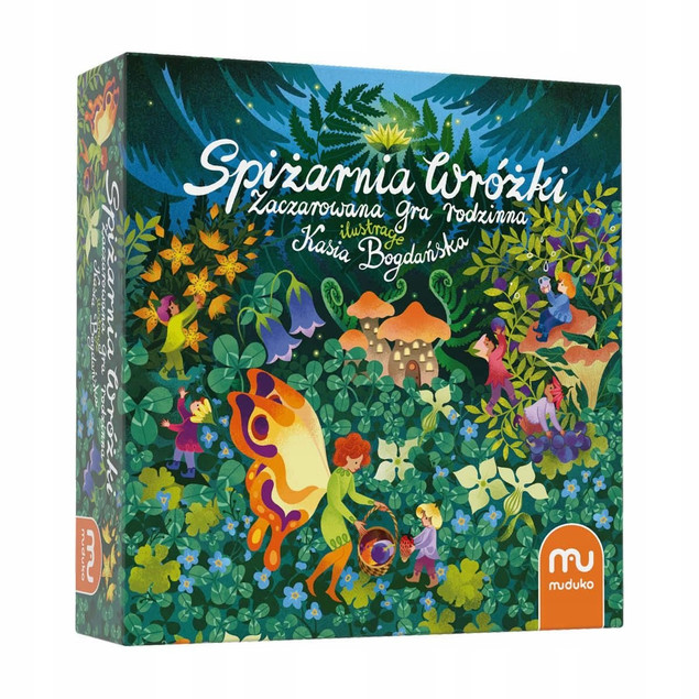SPIŻARNIA WRÓŻKI Gra Karciana Pamięć Koncentracja 3+ Muduko