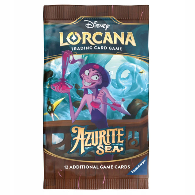 Disney Lorcana Azurite Sea Booster Pack