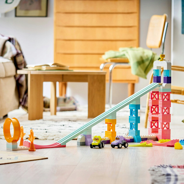 LEGO DUPLO 10478 Kreatywne Rampy 3w1 z Samochodzikami