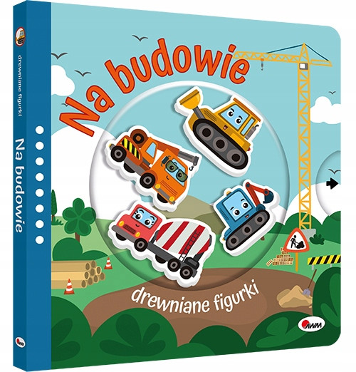 Na budowie. Drewniane figurki Natalia Kawałko-Dzikowska