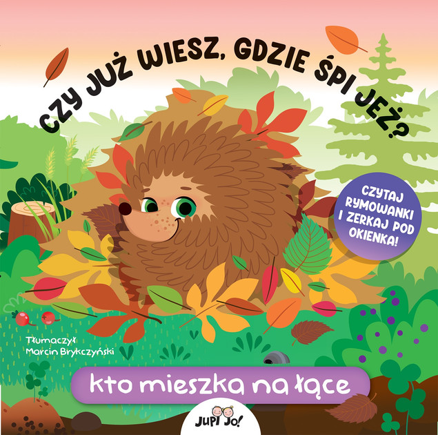Czy już wiesz, gdzie śpi jeż? Kto mieszka na łące Fiona Huisman