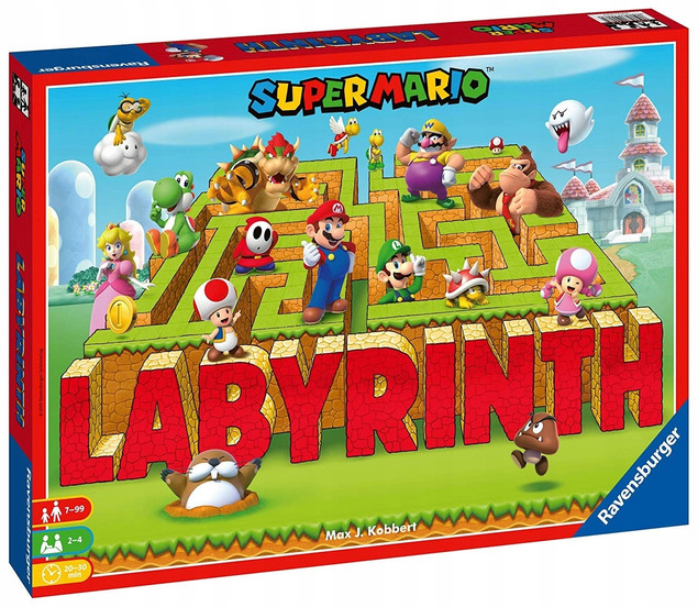 Gra planszowa Super Mario Labirynt Ravensburger