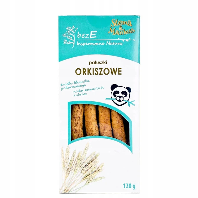 STEMA & MANLESS Paluszki Orkiszowe Bez E