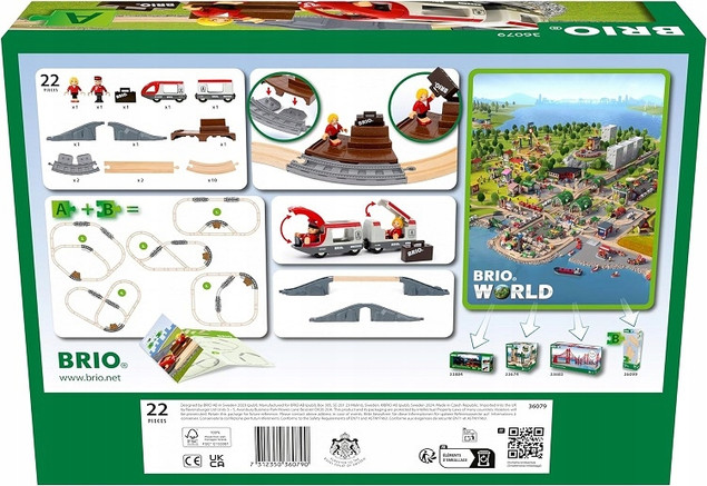 Brio 36079 Zestaw startowy pociąg pasażerski