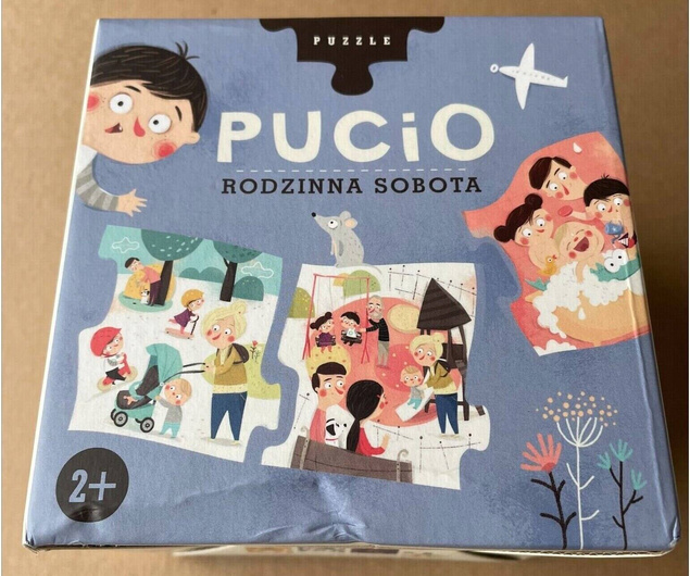 Pucio Rodzinna Sobota Puzzle Dwuelementowe Pamięć Nasza Księgarnia OUTLET