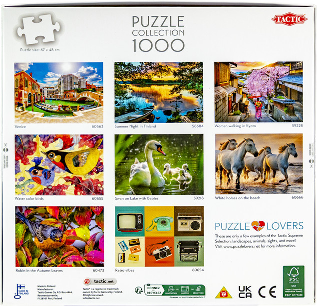 Tactic Puzzle 1000: Plaża Capriccioli, Costa Smeralda