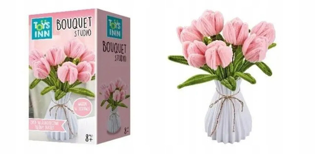 Zestaw Kreatywny Stnux do Tworzenia Tulipany dla Dzieci 3+ DIY