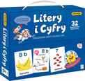 Adamigo Obrazkowe Karty Edukacyjne Litery i Cyfry dla Dzieci 3+