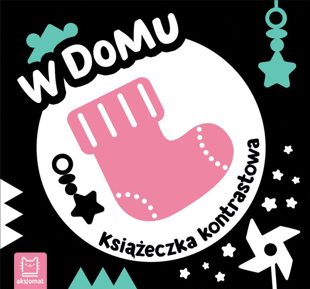 Książeczka Kontrastowa W Domu Rozwój Widzenia 0+ Aksjomat 3986