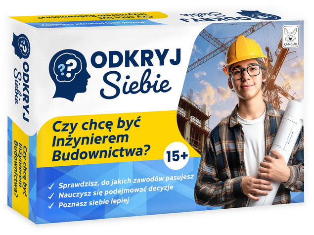 Gra Planszowa Odkryj Siebie: Inżynier Budownictwa IDEAL
