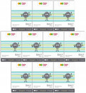 10x Blok Techniczny BIAŁY A4 10 Kartek 170g Happy Color