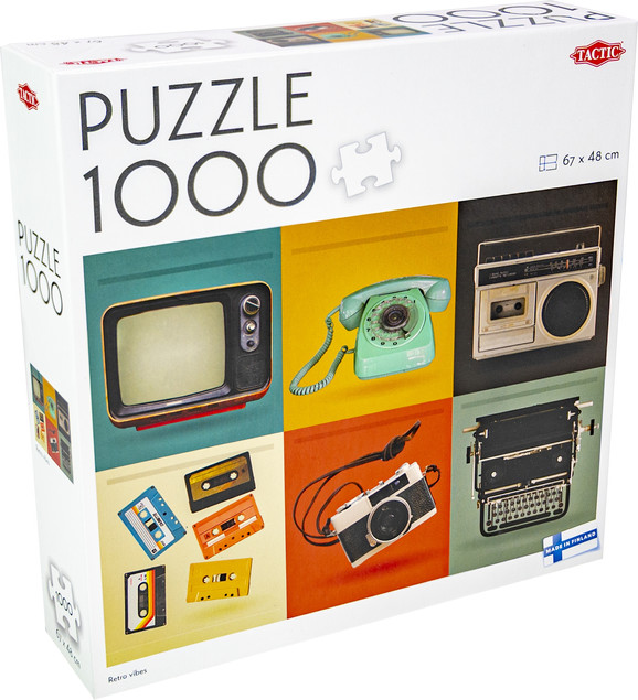 Puzzle 1000 Retro Vibes Tactic