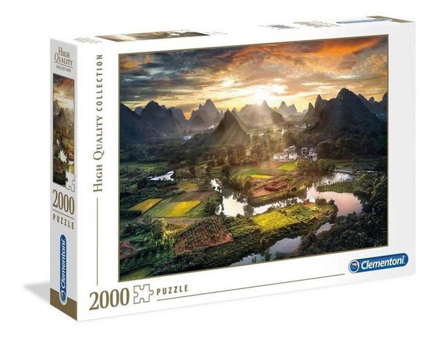 Clementoni Puzzle HQ 2000 Chiny Krajobraz 32564