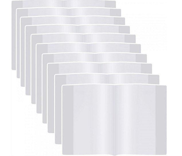 OKŁADKA Na Zeszyty A5 BEZBARWNA TRANSPARENTNA 10 Sztuk Astra