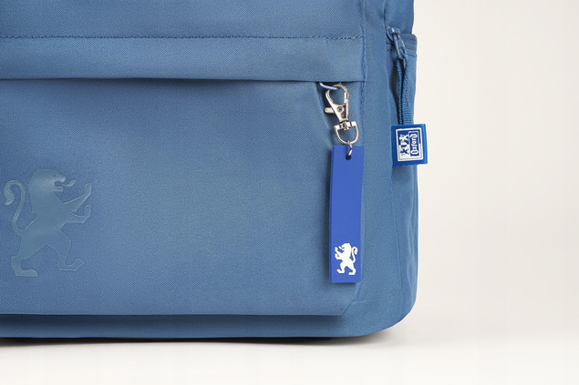 Plecak szkolny Oxford 26 l Wielokomorowy Niebieski Dżinsowy Laptop 16"