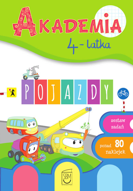 Akademia 4-latka Pojazdy SBM - Rozwój i Zabawa