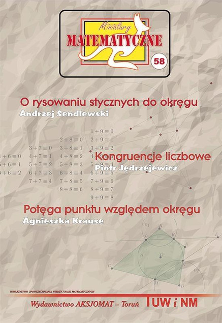Miniatury Matematyczne 58: Styczne, Kongruencje, Potęga Punktu
