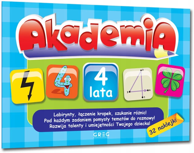 NAUKA PISANIA CZYTANIA 4-LATKA
