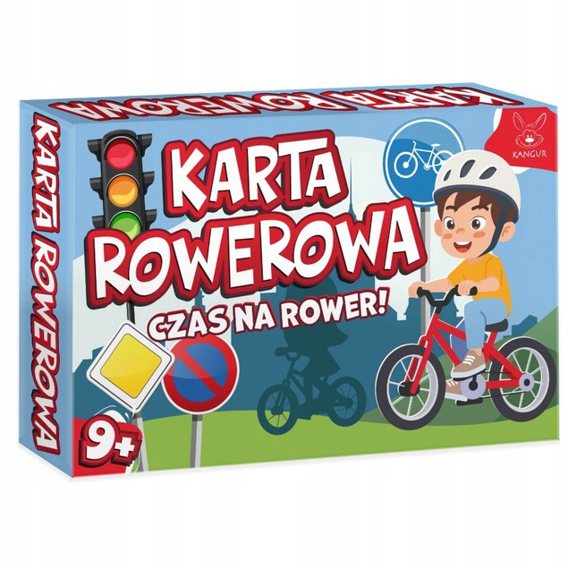 Gra karciana Karta Rowerowa Czas na Rower! – Kangur