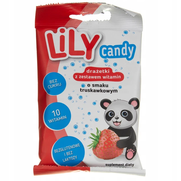 Cukierki Drażetki z zestawem witamin o Lily