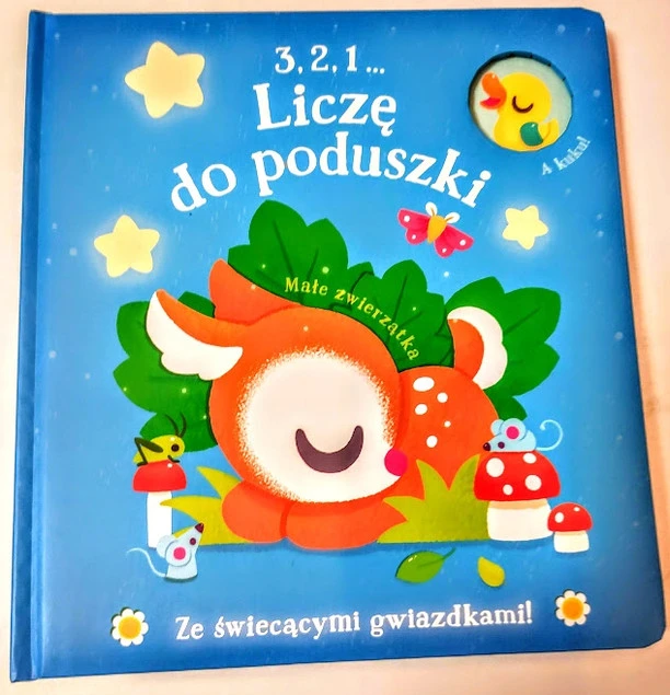 3 2 1. Liczę do poduszki. Małe zwierzątka Praca zbiorowa_2