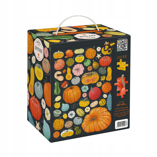 Puzzle CzuCzu Puzzlove Dynie 1000 elementów - Jesienna Układanka
