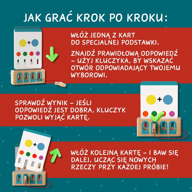 TOPBRIGHT Gra z Kluczem Logiczne Łamigłówki Poziom Ekspert 36m+