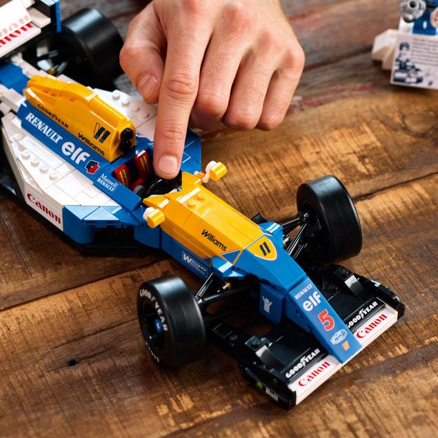 LEGO Icons 10353 Williams Racing FW14B F1 Nigel Mansell Model Bolid 18+