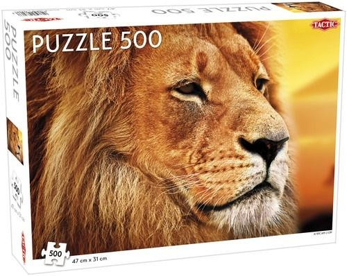 Puzzle Tactic African Lion 500 elementów Lew Afrykański