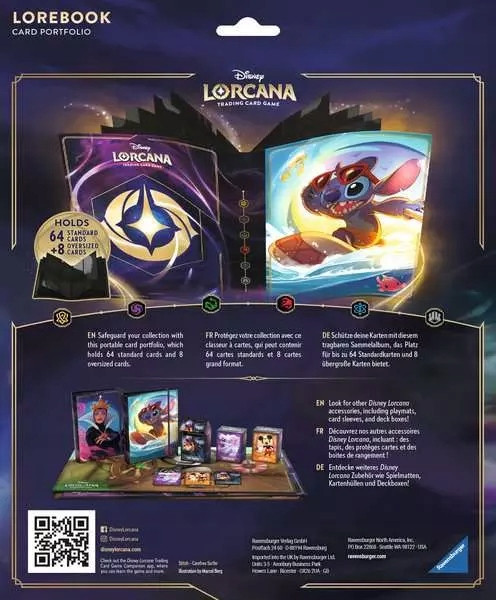 Ravensburger Disney Lorcana: Pierwszy rozdział - Portfolio kart Stitch