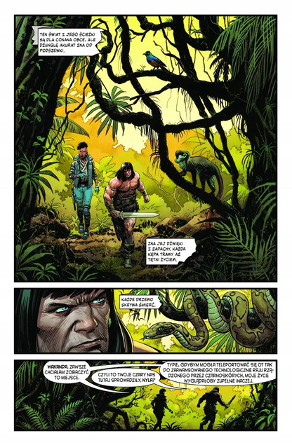 Conan. Bitwa o Wężową Koronę Luke Ross, Saladin Ahmed