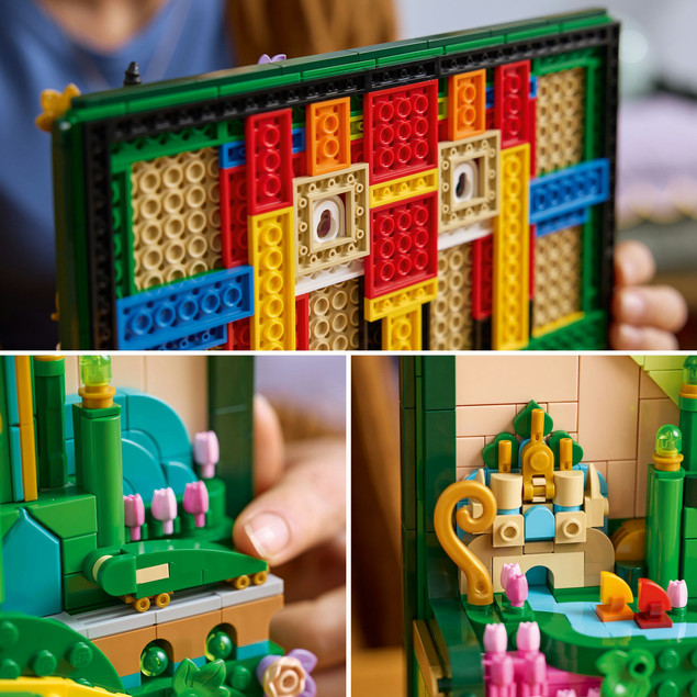 Klocki LEGO Wicked Obraz Emerald City (75685) – 1518 el. Kolekcjonerska Dekoracja