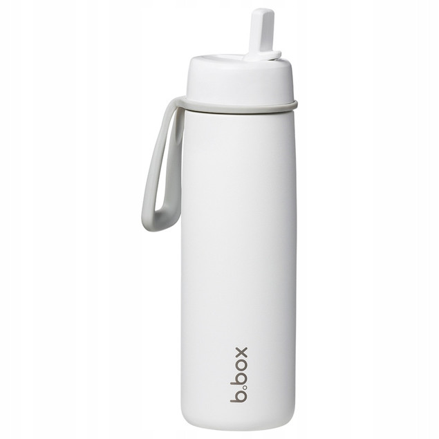 B.Box Butelka Termiczna Bidon Termos 690ml White Out Składany Ustnik 6+
