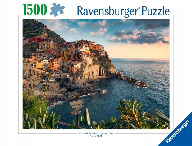 Puzzle Ravensburger 1500 el. Widok na Cinque Terre