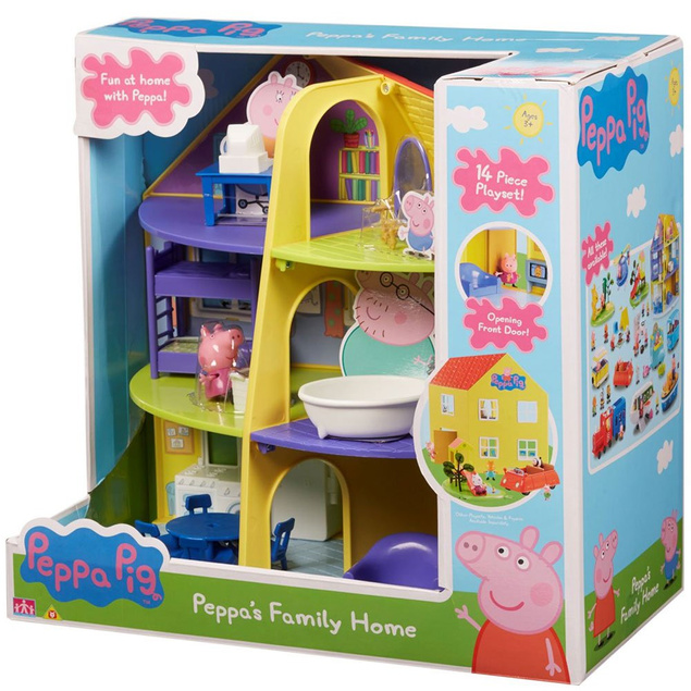 Tm Toys zestaw Świnka Peppa Domek Rodzinny PEP06384