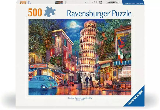 Puzzle 2D: Piza 500el