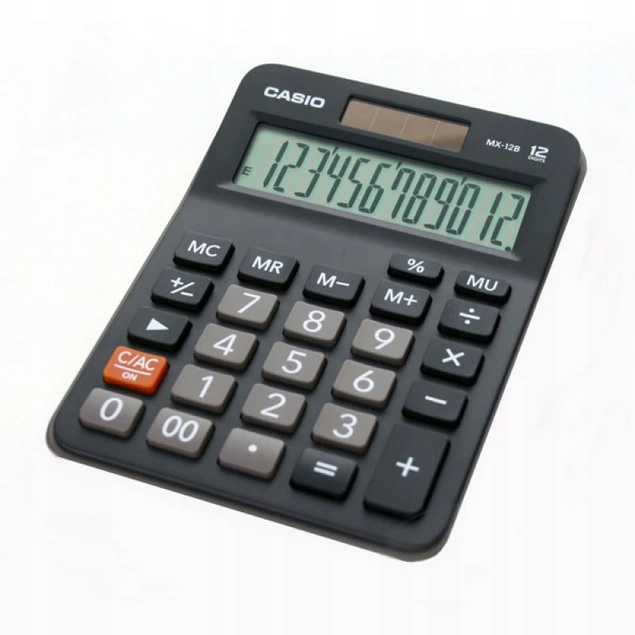 Kalkulator Casio MX-12B z funkcjami