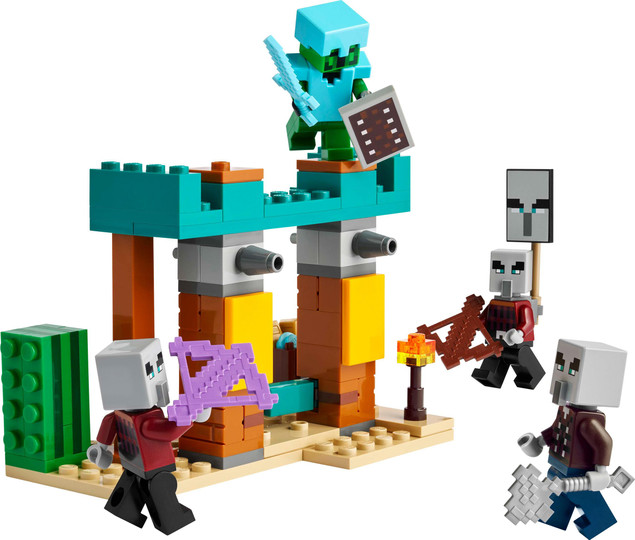 LEGO® MINECRAFT 21267 Pustynny patrol złosadników