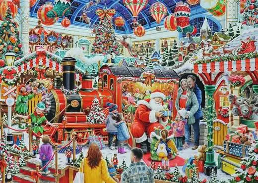 Puzzle 2D: Święta 1000el Ravensburger