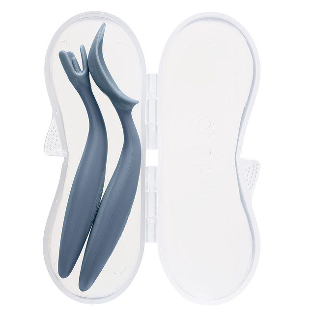 B.Box Sztućce dla Dzieci Plastikowe Ergonomiczne z Etui