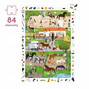 Puzzle Obserwacyjne Stadnina Koni 84el. 5+ CzuCzu