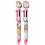 2x DŁUGOPIS PUSHEEN 6 kolorów Kot Kotek WIELOKOLOROWY BAMBINO 2 wzory