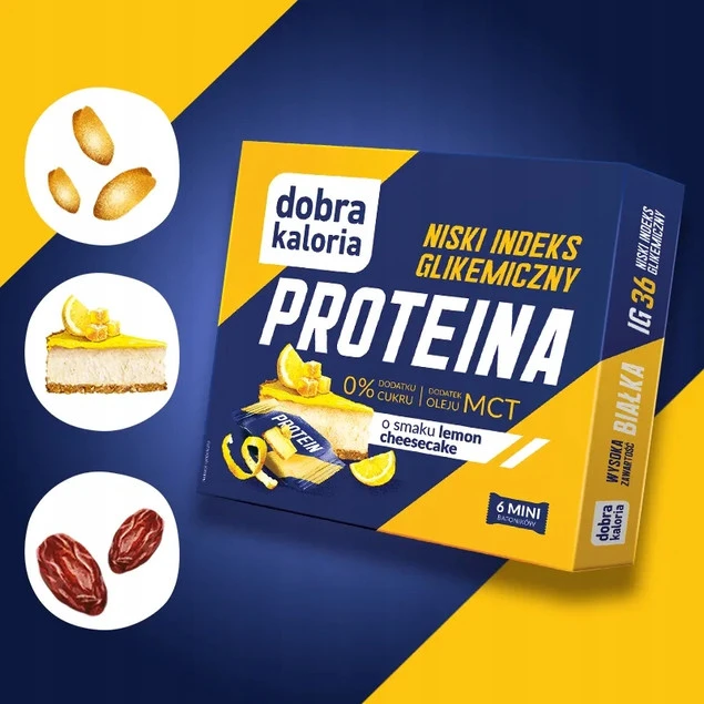 Tabela wartości odżywczych Mini batoników proteinowych