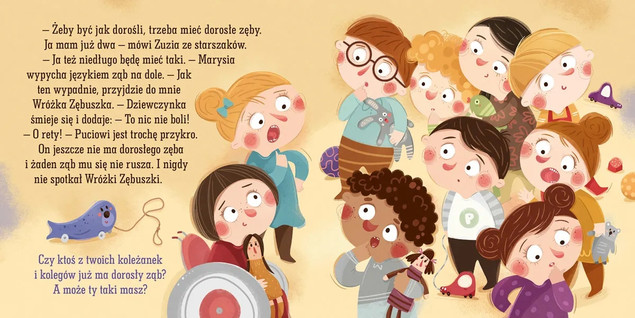Pucio i Wróżka Zębuszka Marta Galewska-Kustra 3+ Nasza Księgarnia