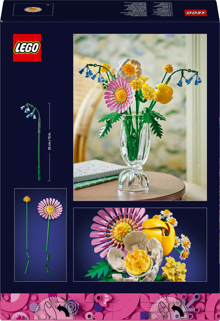 LEGO Botanicals 10347 Mały Słoneczny Bukiet – Wieczne Kwiaty
