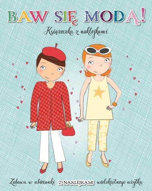 Baw się modą z naklejkami. Turkusowa Praca zbiorowa
