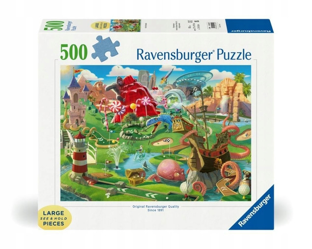 Puzzle 2D: Park rozrywki 500el